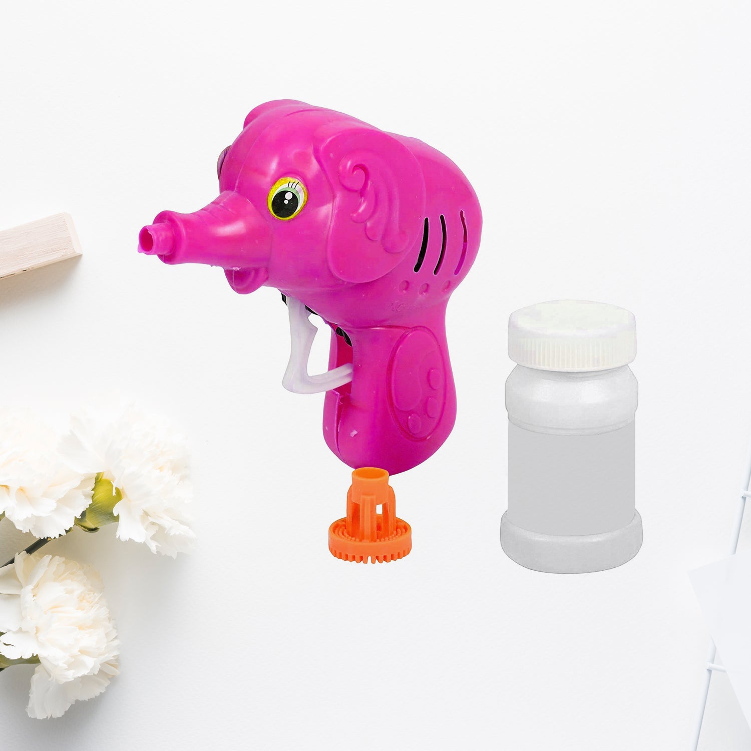 Bubble Gun Elephant Hand Pressing Bubble Gun Toy for Kids Bubble Liquid Bottle with Fun Loading Bubble Gun Elephant Hand Pressing Bubble Gun Toy for Kids Bubble Liquid Bottle with Fun Loading